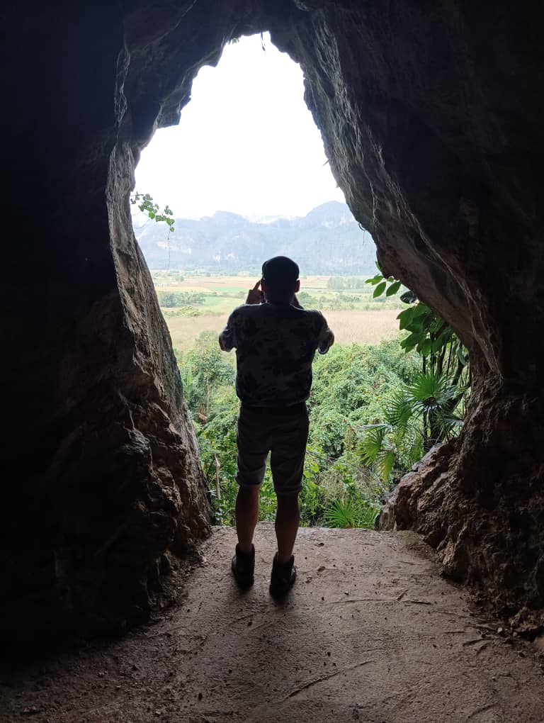 Cave interior